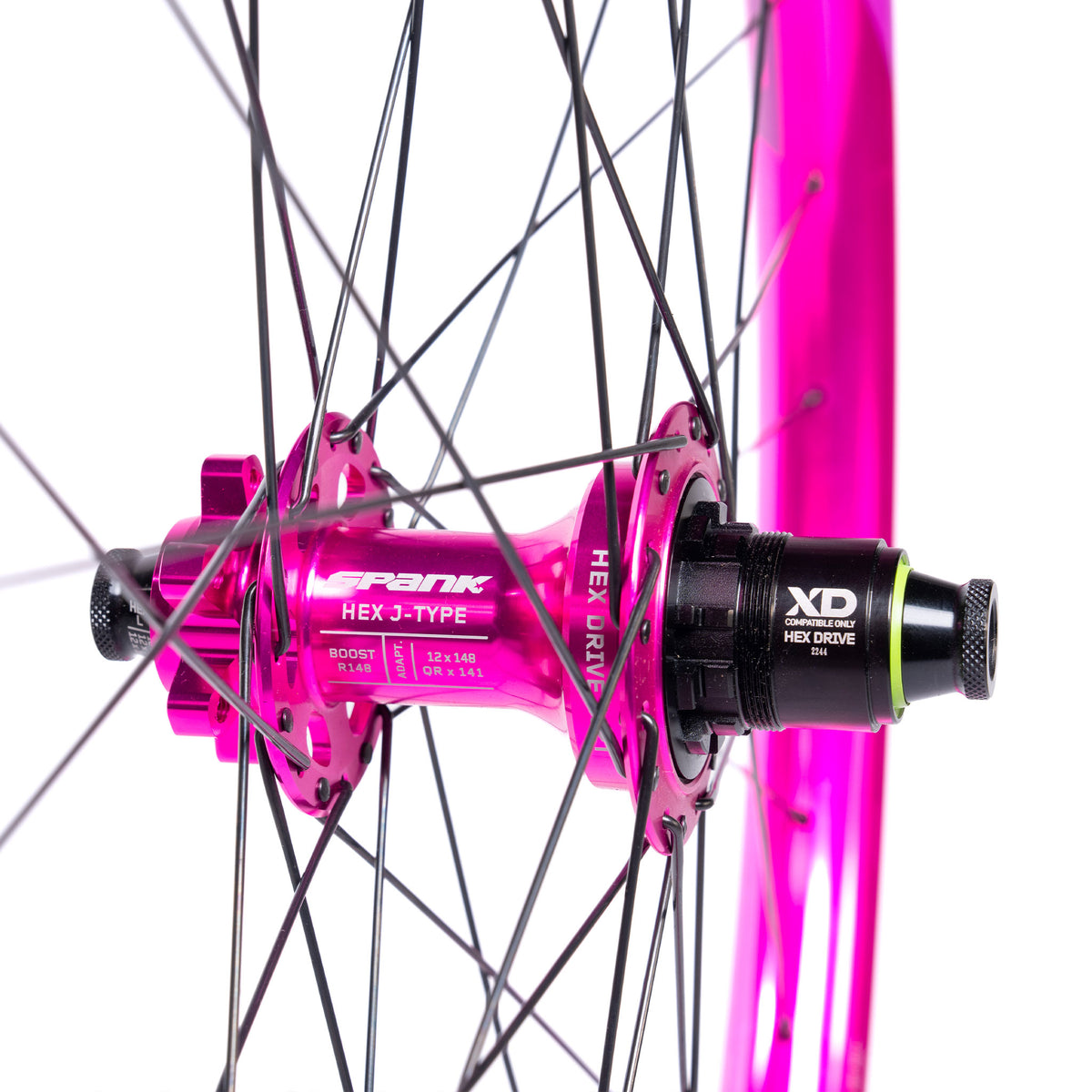 Coppia ruote Spank - LTD - 369 Vibrocore Pink - Hex