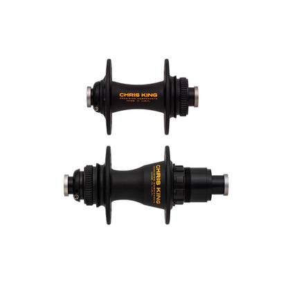 Coppia mozzi Chris King - R45D Center Lock TT Black Gold