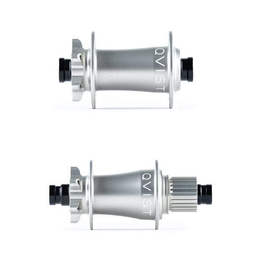 Coppia mozzi Qvist - Boost Silver
