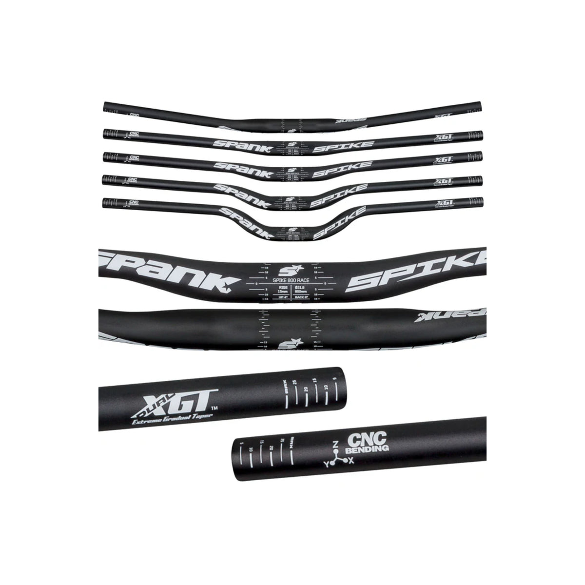 Manubrio Spank - Spike 800 Race Vibrocore 31,8