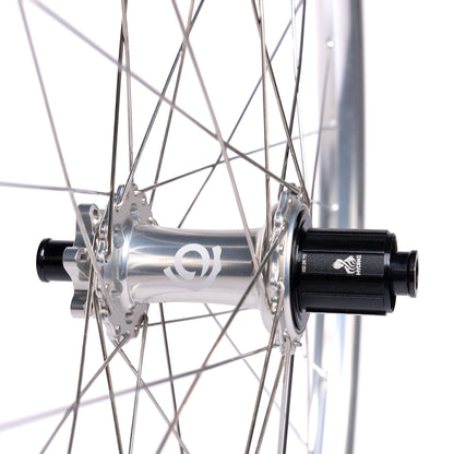 Coppia ruote Spank - DH 369 Vibrocore LTD Silver - Industry Nine Hydra 2