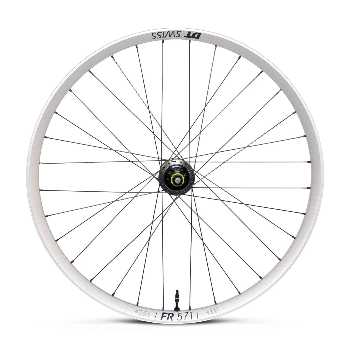 Coppia ruote DT Swiss FR 571 Silver - Spank HEX