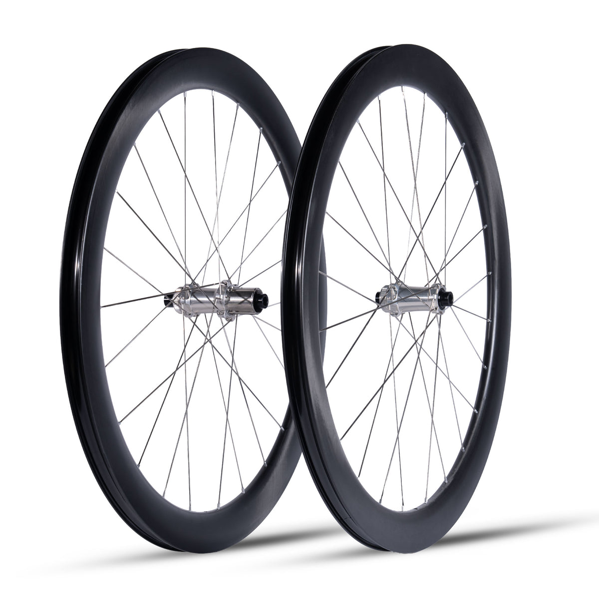 Coppia ruote Carbon Elite - Erase SP Silver
