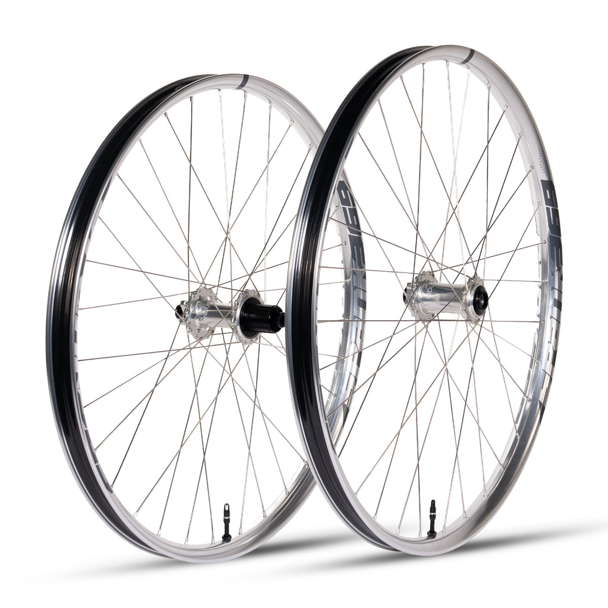 Coppia ruote Spank - DH 369 Vibrocore LTD Silver - Industry Nine Hydra 2