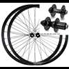 COPPIA DI RUOTE DUKE WORLD RUNNER CARBON 27 SLR2 DISC / CHRIS KING R45 CL - STEEL BEARINGS