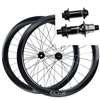 COPPIA DI RUOTE DUKE WORLD RUNNER CARBON 50 SLR2 DISC / DUKE BADBOY CL