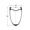 COPPIA DI RUOTE DUKE WORLD RUNNER CARBON 50 SLR2 DISC / DT SWISS 350 CL HG