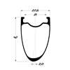 COPPIA DI RUOTE DUKE BACCARA 42 SLR2 DISC / DT SWISS 350 CL SP HG - 11
