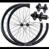 COPPIA DI RUOTE DUKE BACCARA 42 SLR2 DISC / CHRIS KING R45 CL STEEL BEARINGS