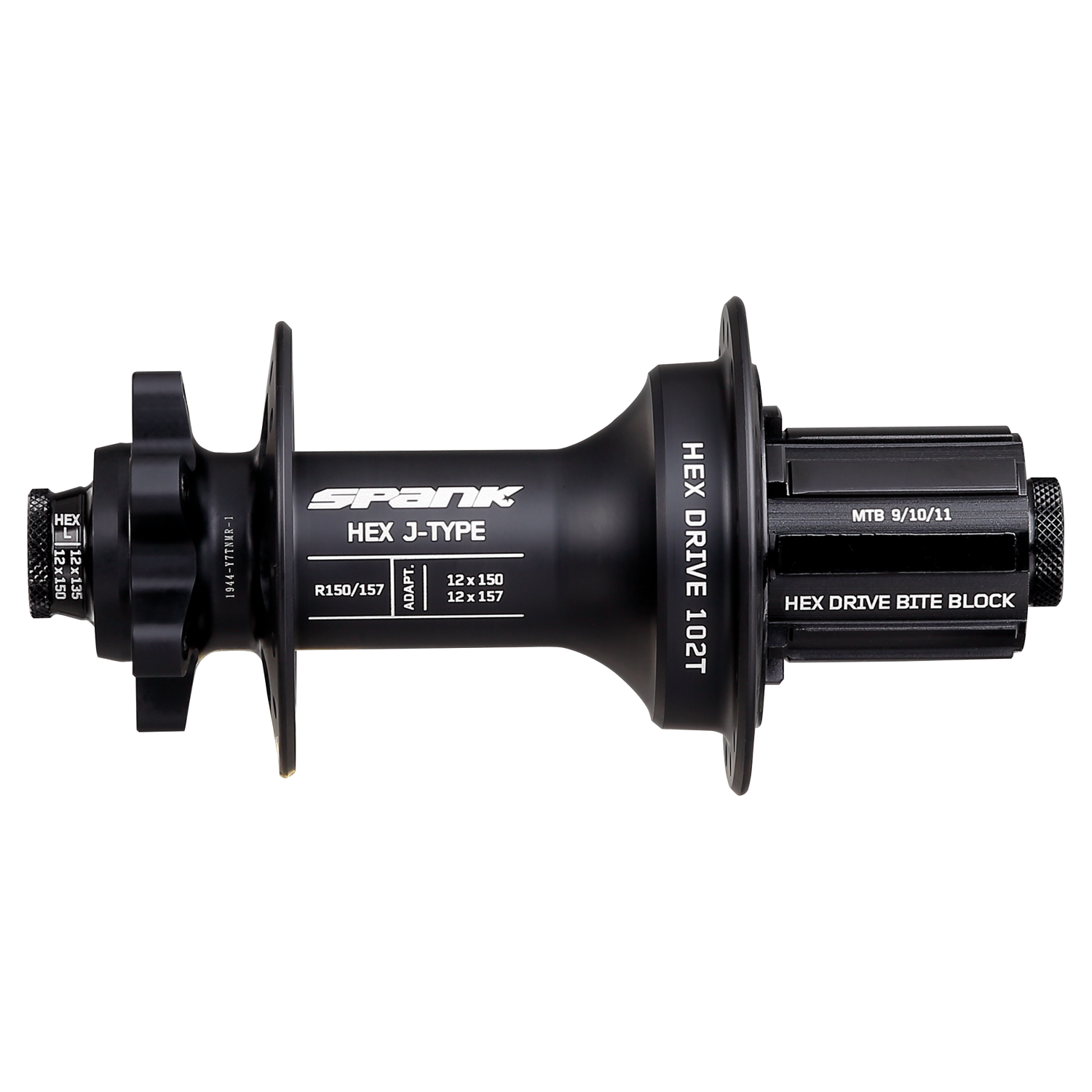 MOZZO POSTERIORE HEX DRIVE 102T J-TYPE R150/157 HG 32H 