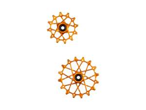 GARBARUK COPPIA PULEGGE PER CAMBI SHIMANO 14T - 14T