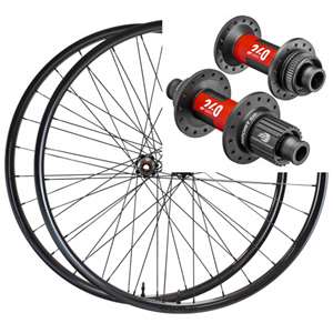 COPPIA DI RUOTE DUKE LUCKY JACK SLS4 28 - 26 / DT SWISS 240 CL XD / HG - 11 / MICROSPLINE