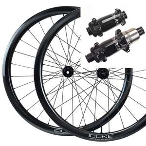 COPPIA DI RUOTE DUKE WORLD RUNNER CARBON 38 SLR2 DISC / DUKE MAD MAX CL CERAMIC BEARINGS