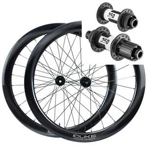 COPPIA DI RUOTE DUKE WORLD RUNNER CARBON 50 SLR2 DISC / DT SWISS 350 CL XD