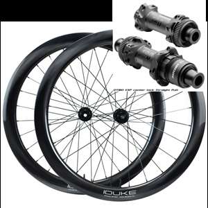 COPPIA DI RUOTE DUKE WORLD RUNNER CARBON 50 SLR2 DISC / DT SWISS 180 CL SP