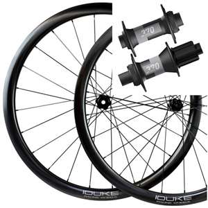 COPPIA DI RUOTE DUKE BACCARA 36 SLR2 DISC / DT SWISS 370 CL