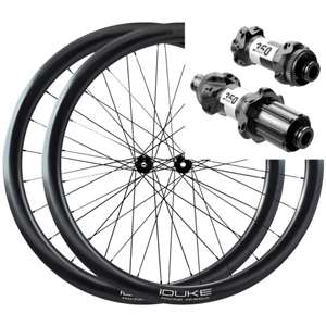 COPPIA DI RUOTE DUKE BACCARA 42 SLR2 DISC / DT SWISS 350 CL SP HG - 11