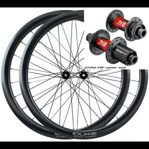 COPPIA DI RUOTE DUKE BACCARA 42 SLR2 DISC / DT SWISS 240 CL HG - 11