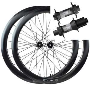 COPPIA DI RUOTE DUKE BACCARA 48 SLR2 DISC / DT SWISS 370 CL HG - 11