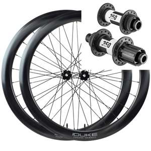 COPPIA DI RUOTE DUKE BACCARA 48 SLR2 DISC / DT SWISS 350 CL HG - 11