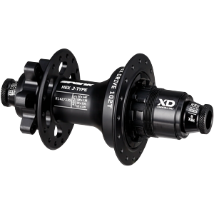 MOZZO POSTERIORE HEX DRIVE 102T GRAVEL R135/142 HG 32H