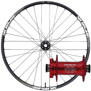 RUOTA ANTERIORE SPANK 359 VIBROCORE BOOST - MOZZO ROSSO