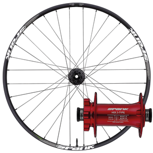 RUOTA ANTERIORE SPANK 350 VIBROCORE BOOST - MOZZO ROSSO