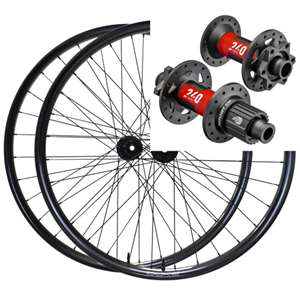COPPIA DI RUOTE DUKE CRAZY JACK SLS4 / DT SWISS 240 IS HG