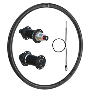 COPPIA DI RUOTE DUKE BACCARA RX 27 / ERASE HOOKED / BERD SPOKES